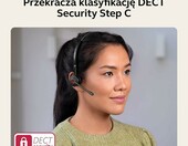 Jabra Engage 45 SE Convertible – bezprzewodowy zestaw słuchawkowy DECT, czarny – zdjęcie 4