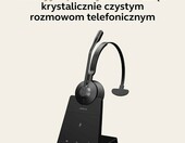 Jabra Engage 45 SE Mono – bezprzewodowy zestaw słuchawkowy DECT, czarny – zdjęcie 3