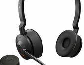 Jabra Engage 55 SE Stereo – bezprzewodowy zestaw słuchawkowy DECT, czarny – zdjęcie 1