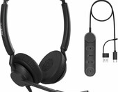 Jabra Engage 50 II Stereo USB-C – przewodowy zestaw słuchawkowy, czarny – zdjęcie 1