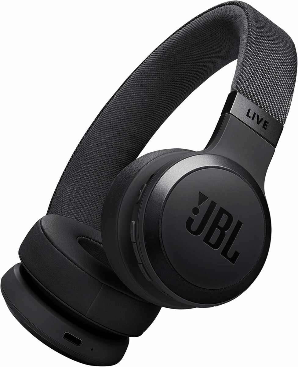 JBL Live 670 NC - słuchawki bezprzewodowe nauszne z ANC, czarne
