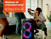 JBL Partybox Wireless Mic - zestaw 2 mikrofonów do karaoke, czarny – zdjęcie 5
