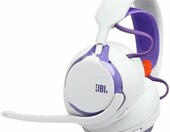 JBL Quantum 650 - bezprzewodowy zestaw słuchawkowy do gier, biały – zdjęcie 1