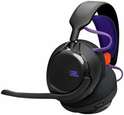 JBL Quantum 650 - bezprzewodowy zestaw słuchawkowy do gier, czarny