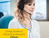 Jabra Biz 2300 Duo USB-A – przewodowy zestaw słuchawkowy stereo, czarny – zdjęcie 4