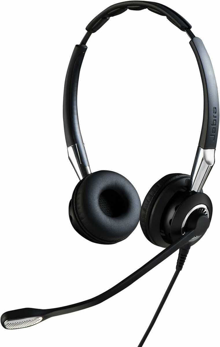 Jabra Biz 2400 II QD Stereo – przewodowy zestaw słuchawkowy, czarny