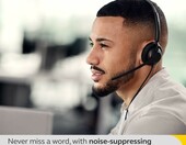 Jabra Engage 40 Stereo USB-A – przewodowy zestaw słuchawkowy, czarny – zdjęcie 2