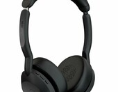 Jabra Evolve2 55 MS Teams Stereo – bezprzewodowy zestaw słuchawkowy, czarny – zdjęcie 1