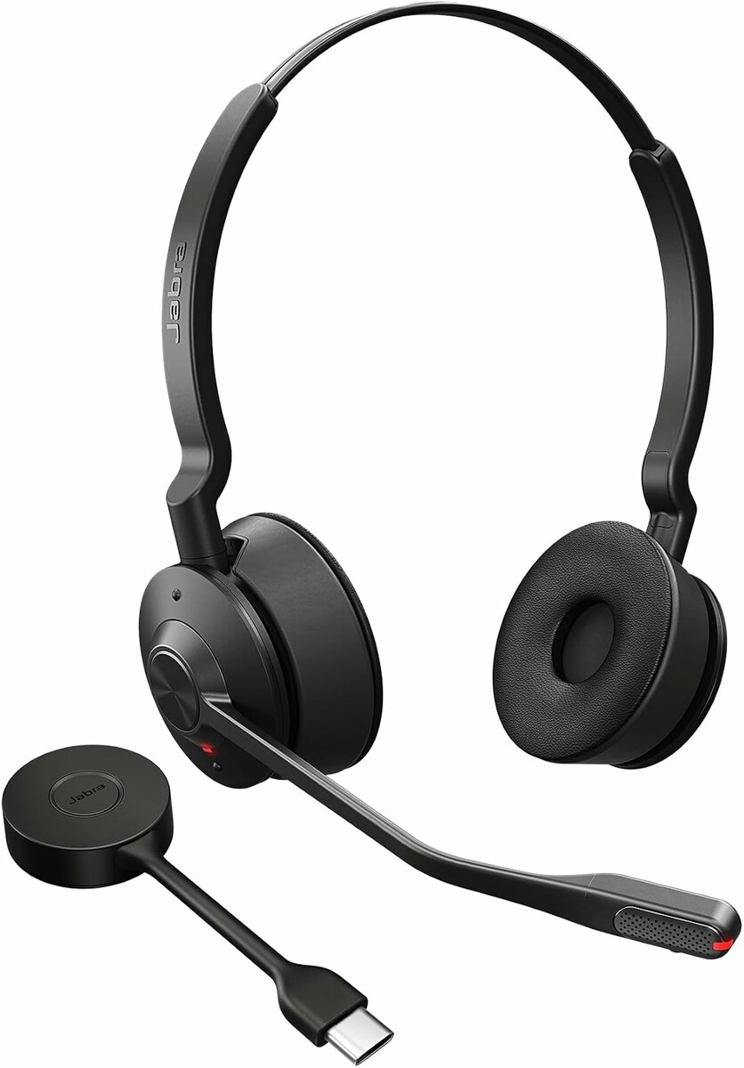 Jabra Engage 55 SE Stereo DECT – bezprzewodowy zestaw słuchawkowy, czarny
