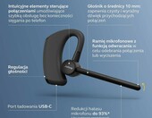 Jabra Perform Go 4 Mono PGO4 – zestaw słuchawkowy Bluetooth, czarny – zdjęcie 3