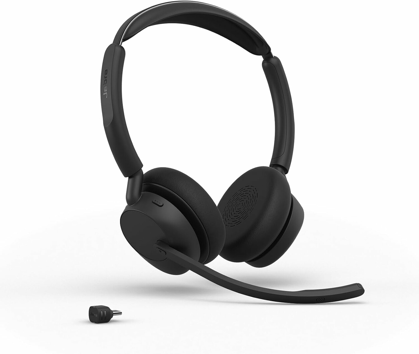 Jabra Evolve3 45 UC USB-C – dwuuszny zestaw słuchawkowy Bluetooth, czarny