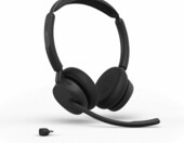 Jabra Evolve3 45 UC USB-C – dwuuszny zestaw słuchawkowy Bluetooth, czarny – zdjęcie 1