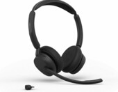Jabra Evolve3 45 UC USB-C – dwuuszny zestaw słuchawkowy Bluetooth, czarny – zdjęcie 4