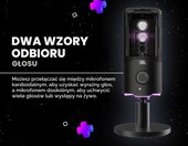 JBL Quantum Stream - mikrofon pojemnościowy USB dla graczy, czarny – zdjęcie 4