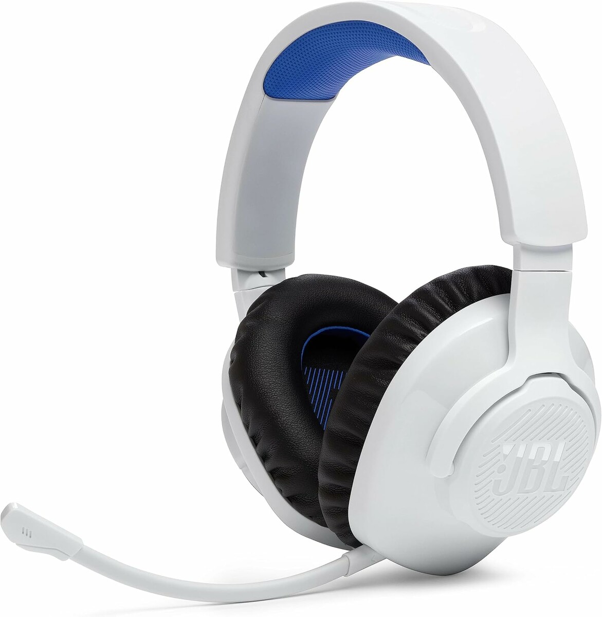JBL Quantum 360P - bezprzewodowe słuchawki gamingowe do PlayStation, białe