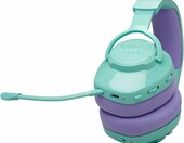 JBL Quantum 360 - bezprzewodowe słuchawki gamingowe, cyjanowe – zdjęcie 3
