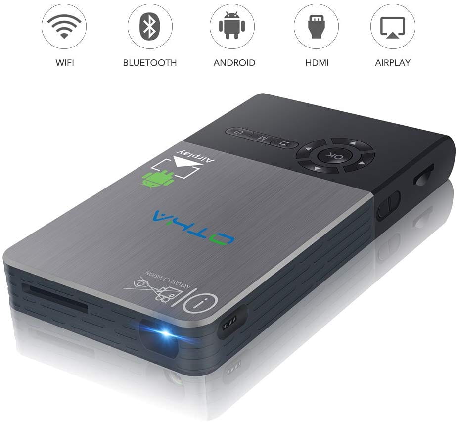 Mini projektor OTHA 32GB pamięci Bluetooth Wi-Fi Android