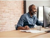 Jabra Evolve 65 TE Link MS Stereo - bezprzewodowy zestaw słuchawkowy, czarny – zdjęcie 2