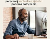 Jabra Evolve 65 TE Link MS Stereo - bezprzewodowy zestaw słuchawkowy, czarny – zdjęcie 5
