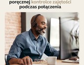 Jabra Evolve 65 TE Link UC Stereo - bezprzewodowy zestaw słuchawkowy Bluetooth – zdjęcie 4