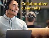 Jabra Evolve2 30 MS Mono USB-C - lekki przewodowy zestaw słuchawkowy, czarny – zdjęcie 5