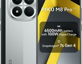 Xiaomi POCO M8 Pro 12/512 GB - smartfon 5G, srebrny – zdjęcie 1