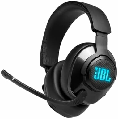 JBL Quantum 400 - przewodowy zestaw słuchawkowy dla graczy, czarny