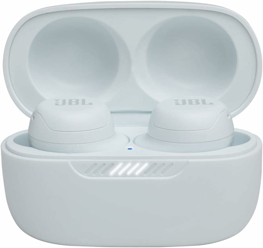 JBL Live Free NC+ TWS - douszne słuchawki bezprzewodowe z ANC, białe