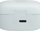 JBL Live Free NC+ TWS - douszne słuchawki bezprzewodowe z ANC, białe – zdjęcie 4