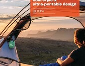 JBL Clip 4 Eco - przenośny głośnik Bluetooth z karabińczykiem, biały – zdjęcie 3