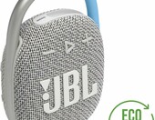 JBL Clip 4 Eco - przenośny głośnik Bluetooth z karabińczykiem, biały – zdjęcie 5