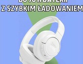 JBL Tune 770 NC - bezprzewodowe słuchawki nauszne z ANC, białe – zdjęcie 5