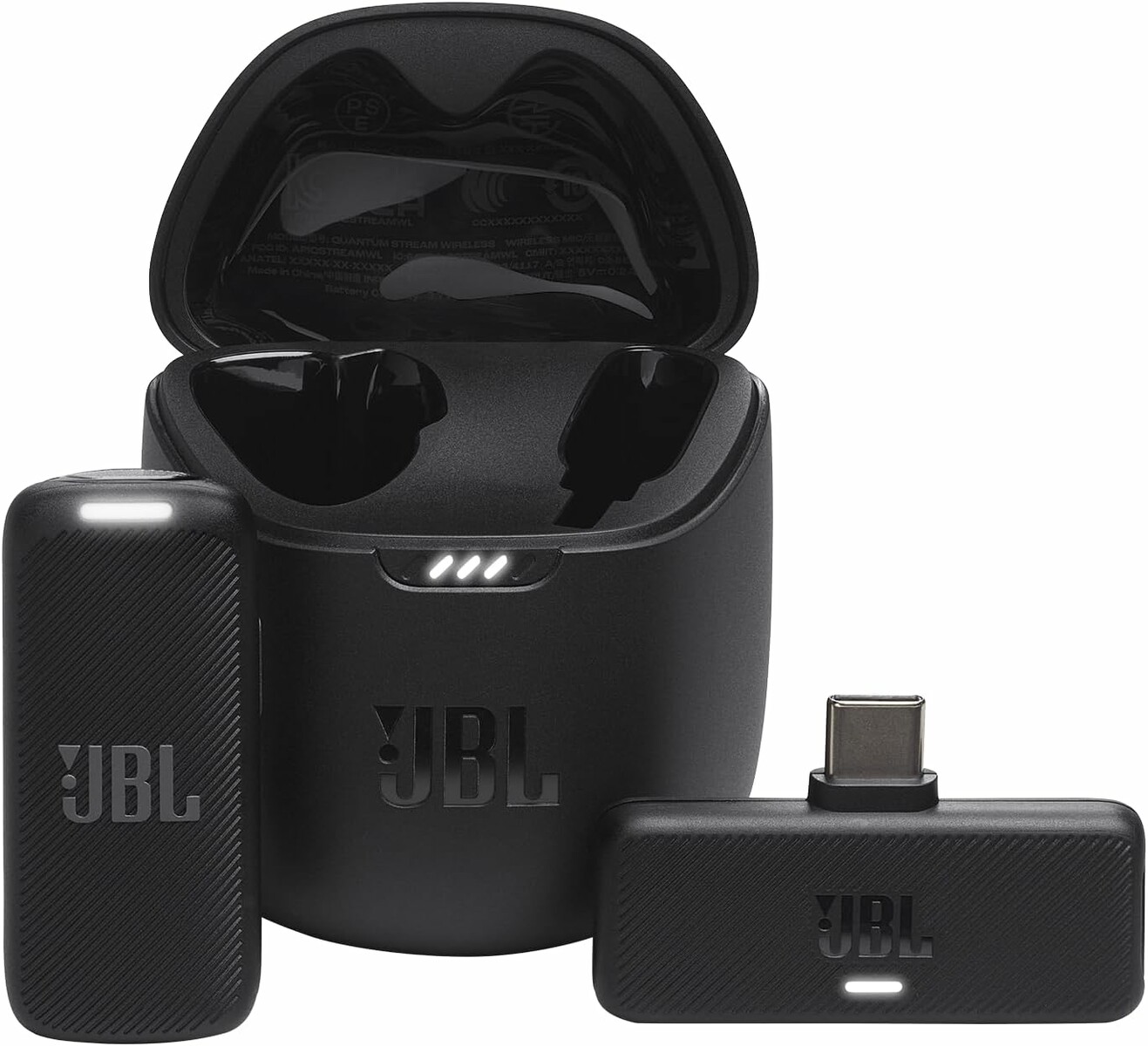 JBL Quantum Stream Wireless - mikrofon bezprzewodowy USB-C, czarny