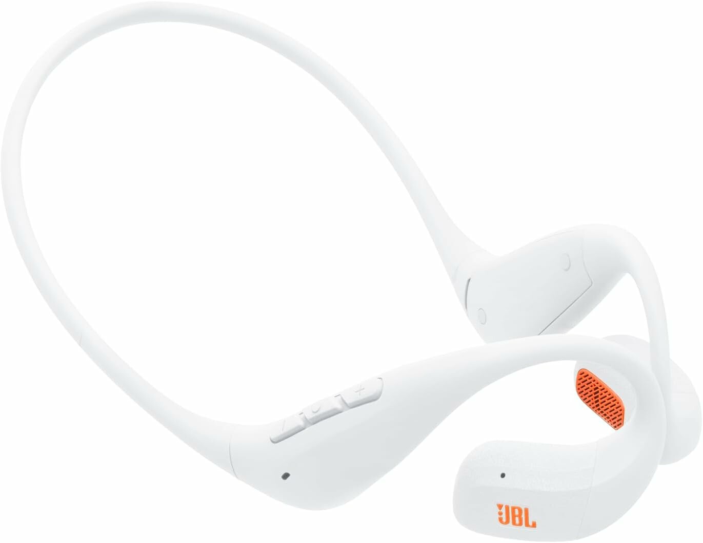JBL Endurance Pace - słuchawki sportowe open-ear, białe