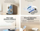 Xiaomi Robot Vacuum X20+ - robot sprzątający z myciem mopa, biały – zdjęcie 2
