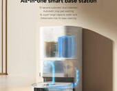 Xiaomi Robot Vacuum X20+ - robot sprzątający z myciem mopa, biały – zdjęcie 4