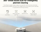 Xiaomi Robot Vacuum X20+ - robot sprzątający z myciem mopa, biały – zdjęcie 5