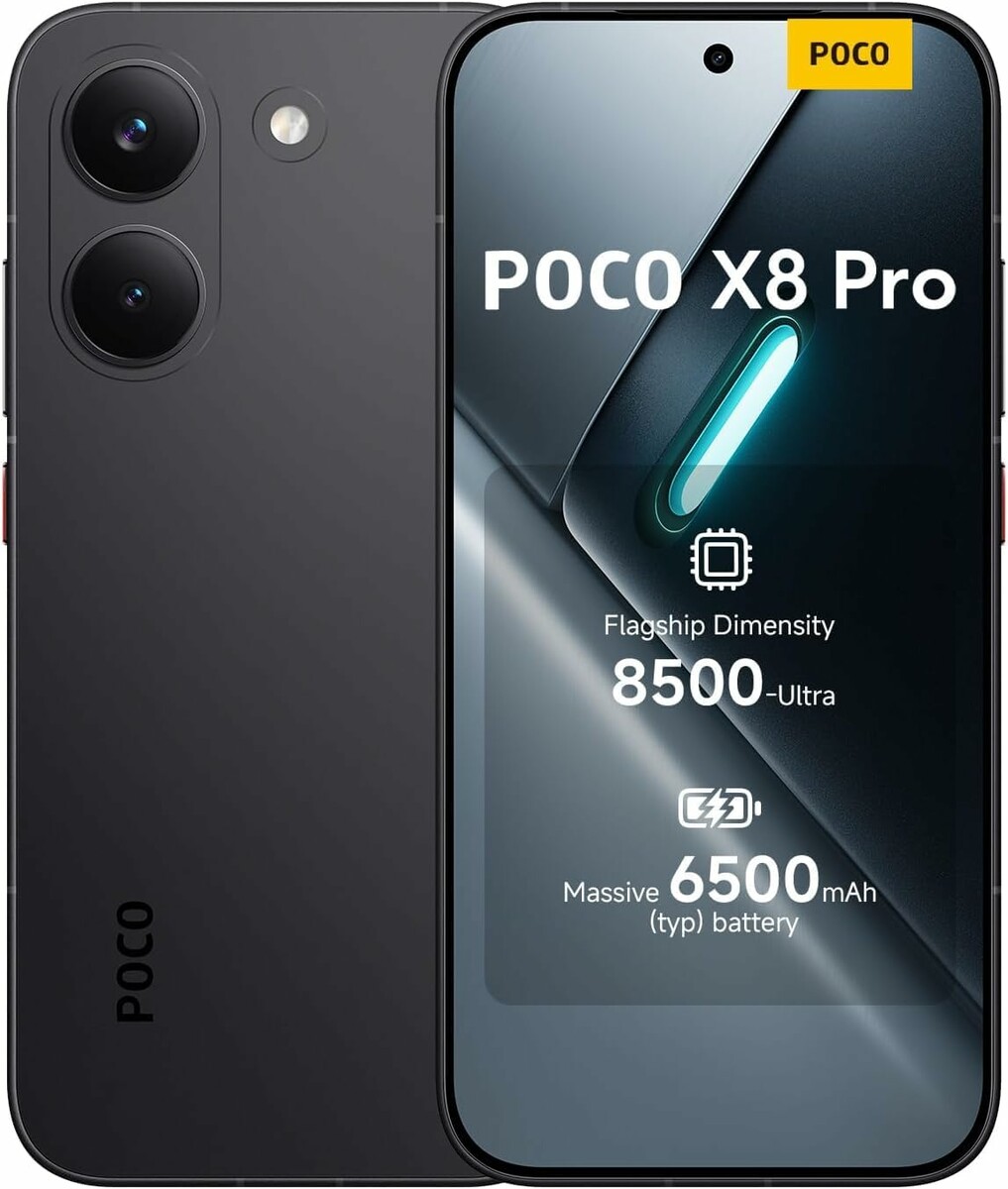 Xiaomi POCO X8 Pro 8/512 GB - smartfon 6,59 cala AMOLED, czarny