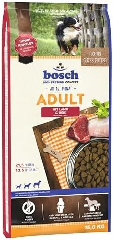 Bosch sucha karma dla psów Jagnięcina i Ryż 15 kg, bez pszenicy