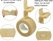 QiGui plaster samoprzylepny elastyczny 2,5 cm x 4,5 m, zestaw 10 rolek – zdjęcie 4
