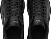Puma Smash V2 L – trampki męskie skórzane, czarne, sznurowane – zdjęcie 5