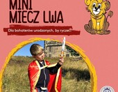 Liontouch Miecz zabawkowy z pianki EVA dla dziecka, czerwony, 35 cm – zdjęcie 2