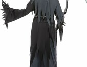 Spooktacular Creations Kostium Ponury Żniwiarz dla chłopca, 7 elementów – zdjęcie 3