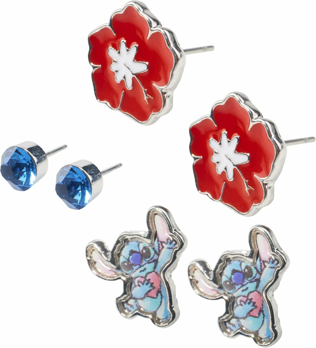 Disney Stitch - zestaw biżuterii dla dziewczynek na przyjęcie