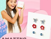 Disney Stitch - zestaw biżuterii dla dziewczynek na przyjęcie – zdjęcie 3