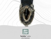 Columbia Minx Shorty IV – damskie śniegowce ocieplane, czarne, wodoodporne – zdjęcie 4