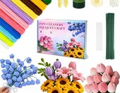 Zestaw florystyczny 950 drucików kreatywnych do kwiatów DIY, 13 kolorów – zdjęcie 1