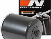 K&N KN-171B filtr oleju motocyklowego, czarny – zdjęcie 1
