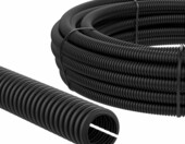 AUPROTEC Peszel karbowany Ø29 mm 5 m – rura osłonowa na kable – zdjęcie 1