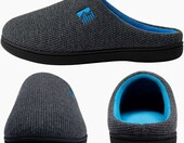 RockDove M302 – kapcie męskie dwukolorowe, ciemnoszare – zdjęcie 4